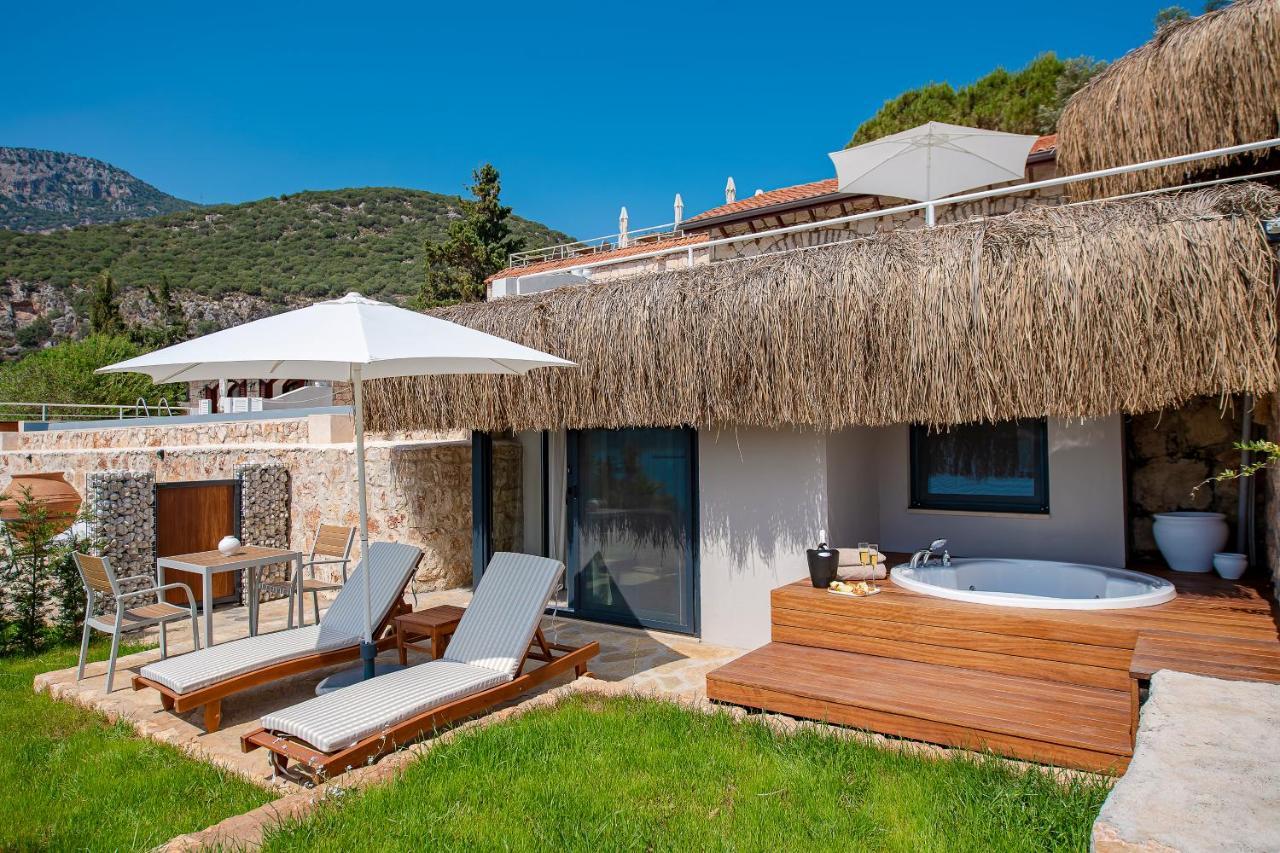 Kale Suites, Heated Pool In Winter, Adults Only Kaş Kültér fotó